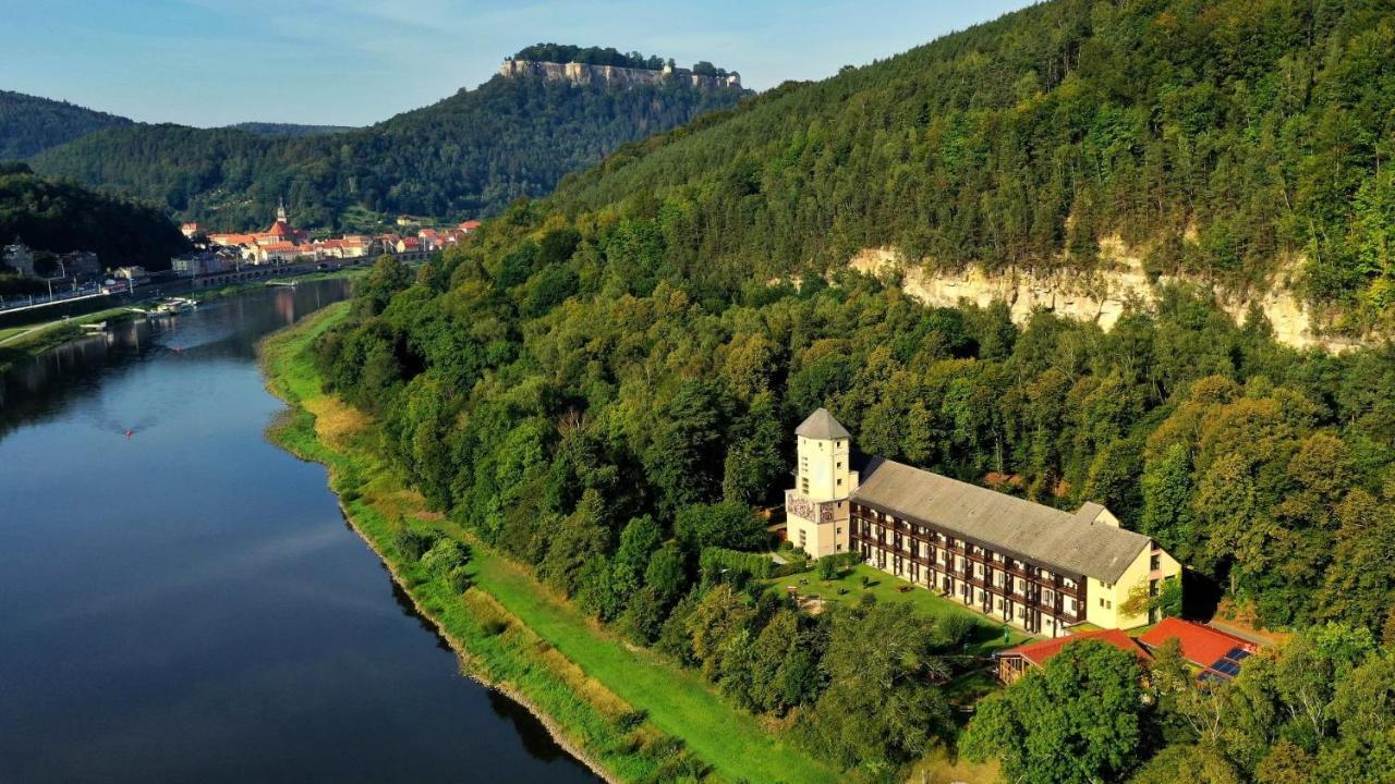 Aktiv-Hotel Stock & Stein Konigstein an der Elbe Ngoại thất bức ảnh